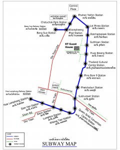 Bangkok MRT Map